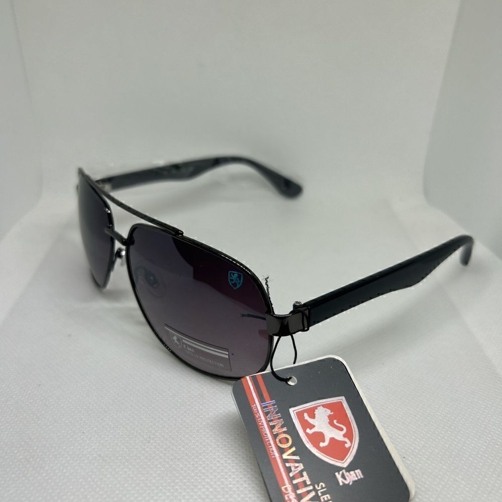 Khan Mens Aviator Sunglasses